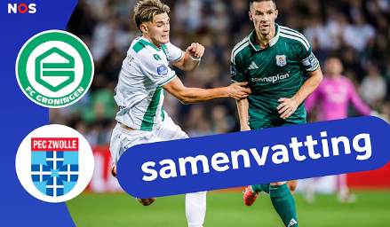 Samenvatting FC Groningen - PEC Zwolle