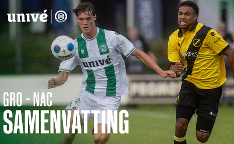Samenvatting FC Groningen o19 - NAC Breda o19