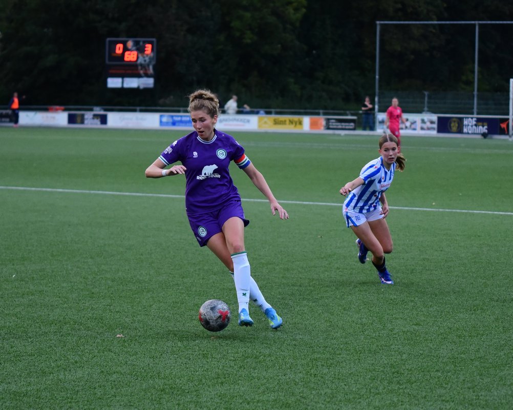 Céline Agema is blij om bij FC Groningen Vrouwen te spelen