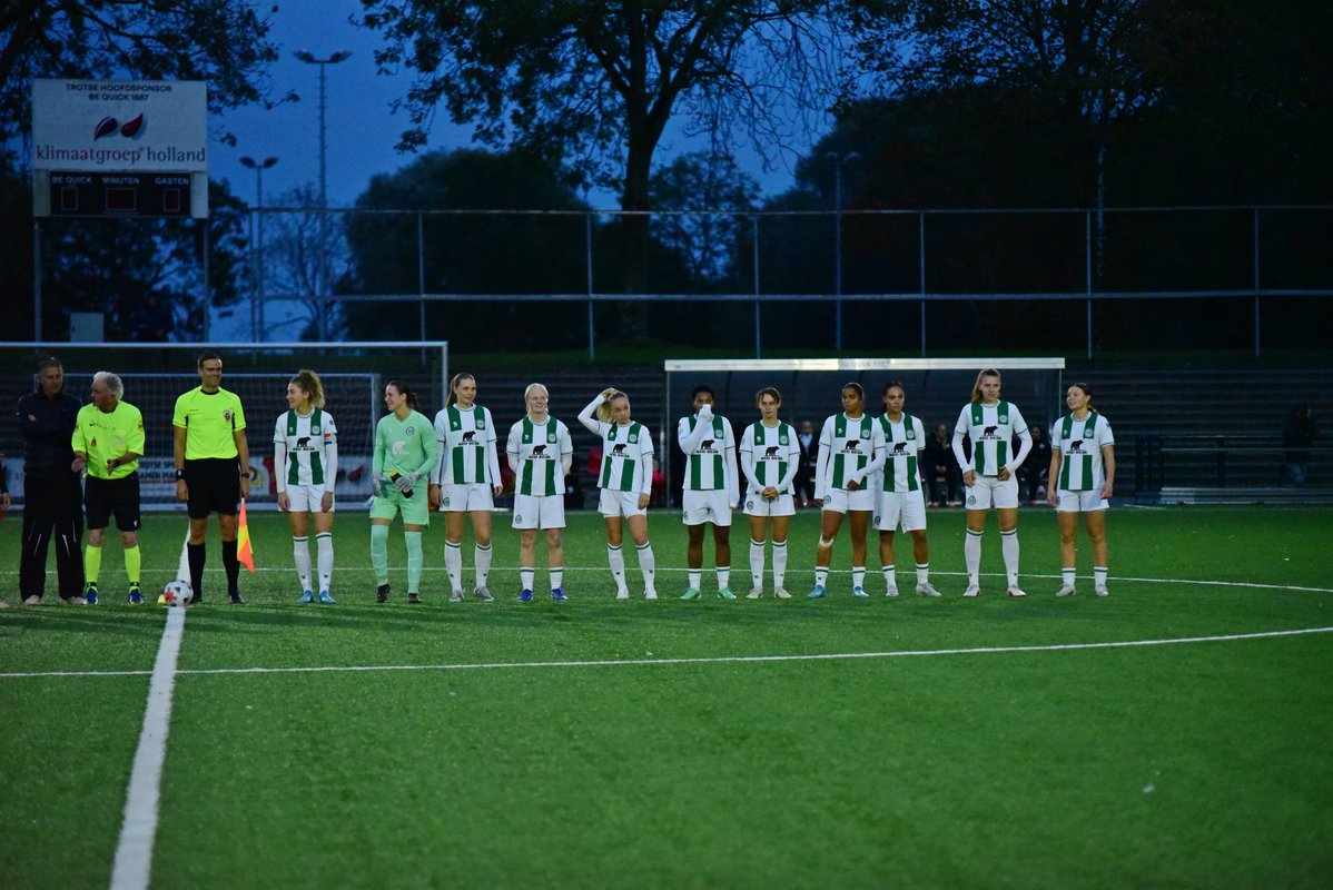 FC Groningen Vrouwen door winst op Jong Excelsior geplaatst voor tussenronde